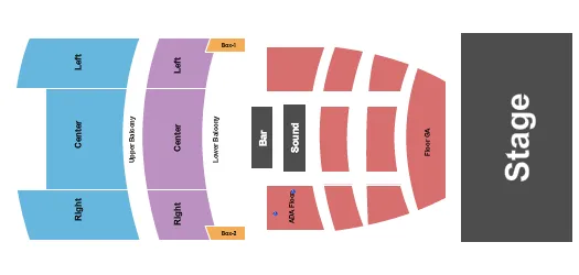 seating chart for The Lincoln - Cheyenne - End Stage - eventticketscenter.com